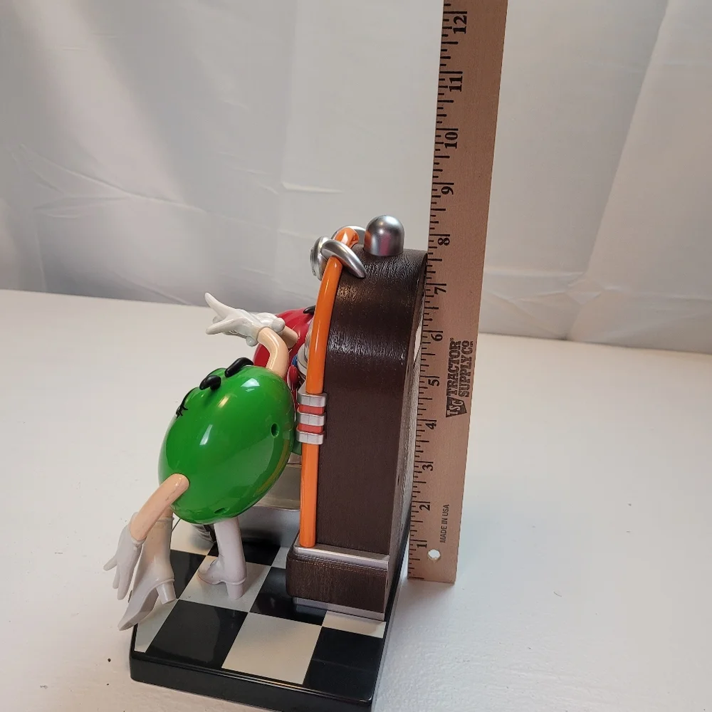 M&M's Rockn Roll Cafe Candy Dispenser Limited Edition Collectible